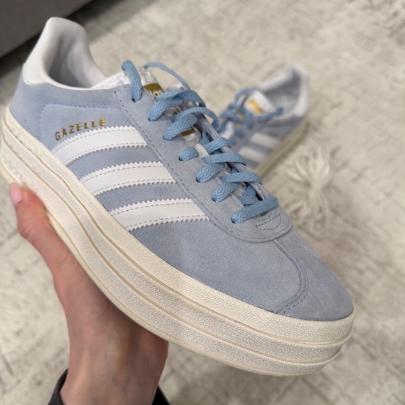 used adidas gazelle bold size us 8 - Picture 3 of 6